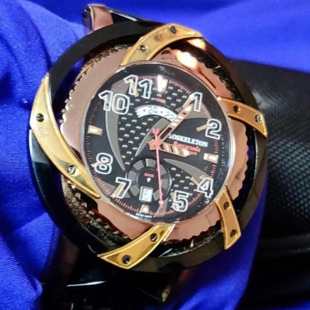 Xoskeleton Barracuda Furious Swiss 50mm RARE Limited Edition Men's Watch